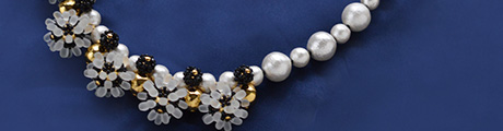 Cotton Pearl Necklace