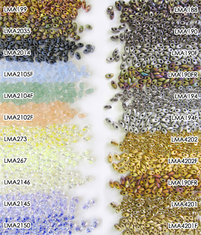 Delica Bead Color Chart